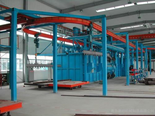 悬挂通过式抛丸机